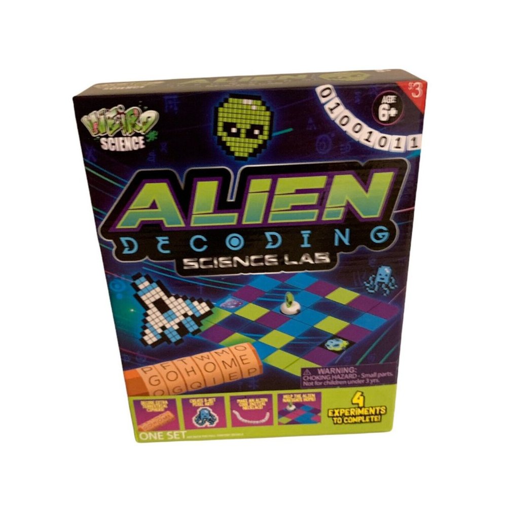 NEW Weird Science Alien Decoding Science Lab - Picture 1 of 5
